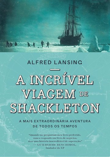 Capa de A incrível viagem de Shackleton
